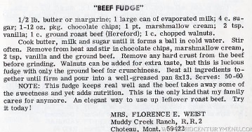 beef fudge