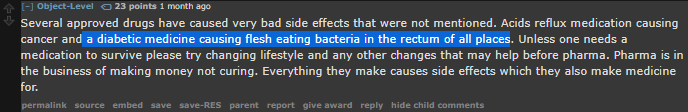 reddit post
