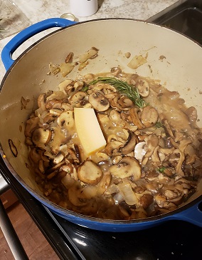 stuff in the pot